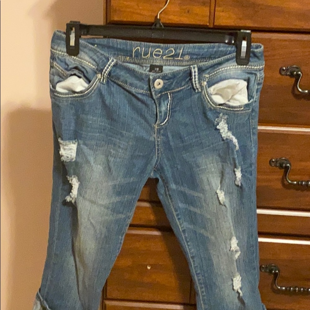 Capri jeans